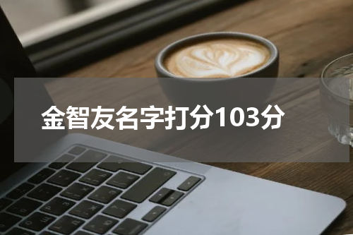 金智友名字打分103分