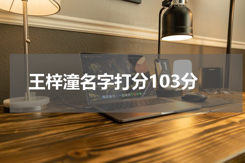 王梓潼名字打分103分