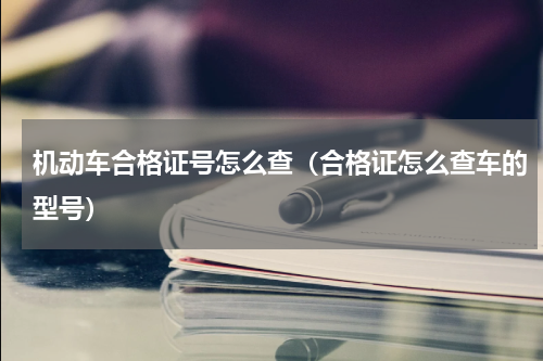 机动车合格证号怎么查（合格证怎么查车的型号）