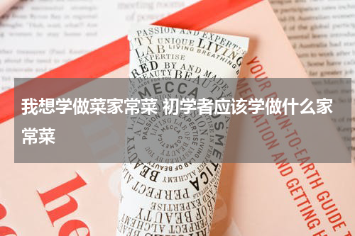 我想学做菜家常菜 初学者应该学做什么家常菜