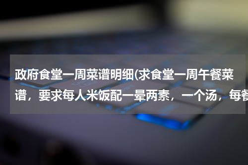 政府食堂一周菜谱明细(求食堂一周午餐菜谱，要求每人米饭配一晕两素，一个汤，每餐8元标准)